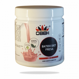 Batido vegano de fresa