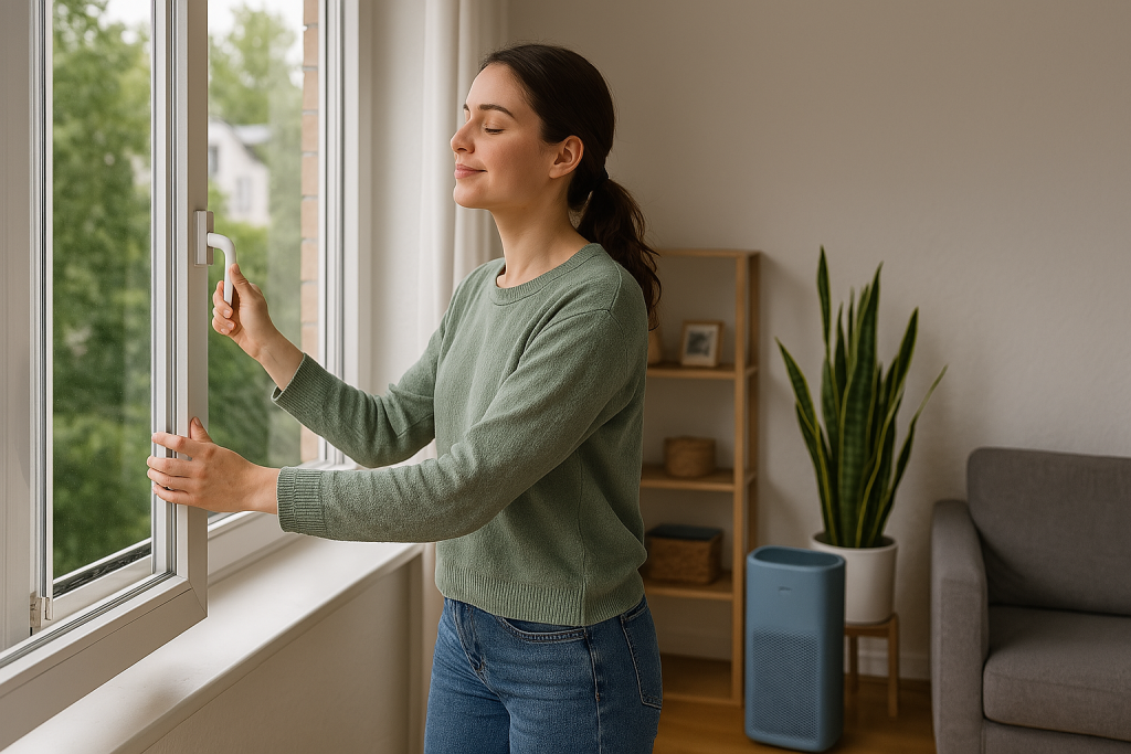 La calidad del aire en casa