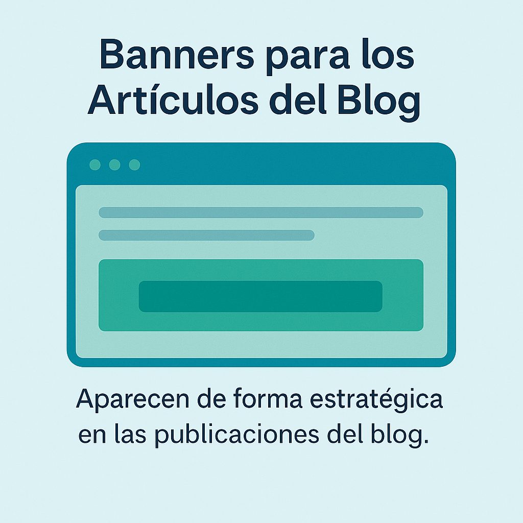 Banner para Artículos del Blog