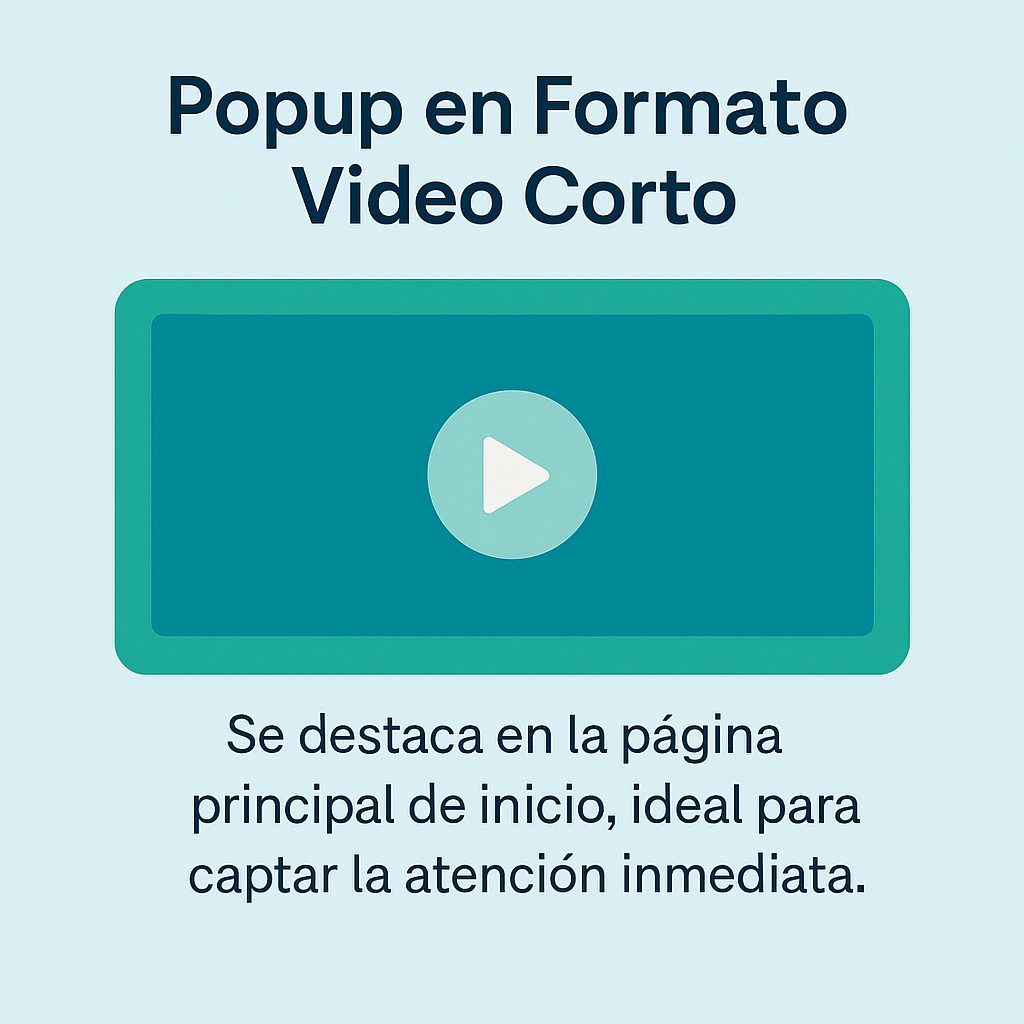 Popup Video Corto