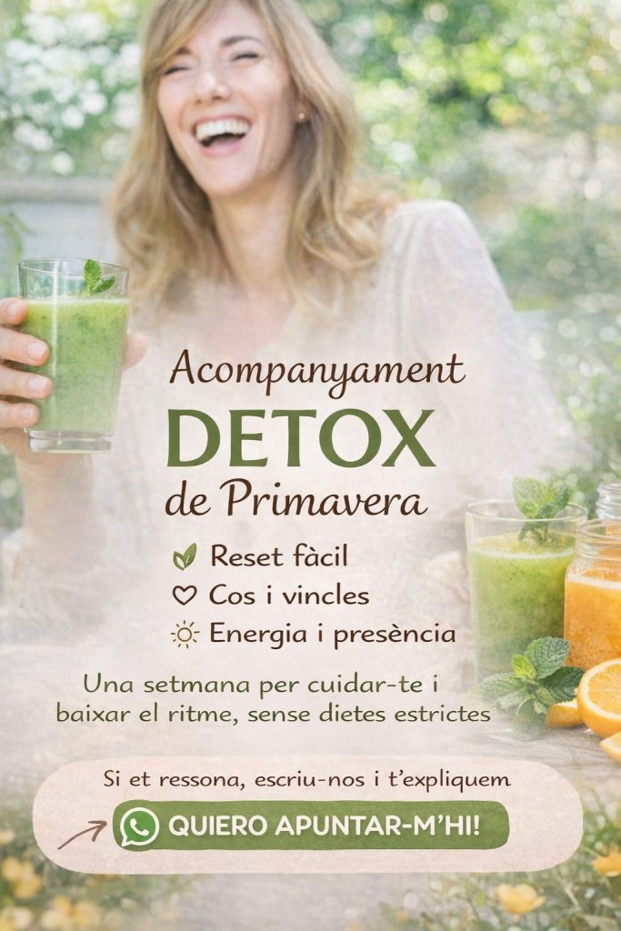 Detox: cuando no se trata de perder peso, sino de sostener un proceso
