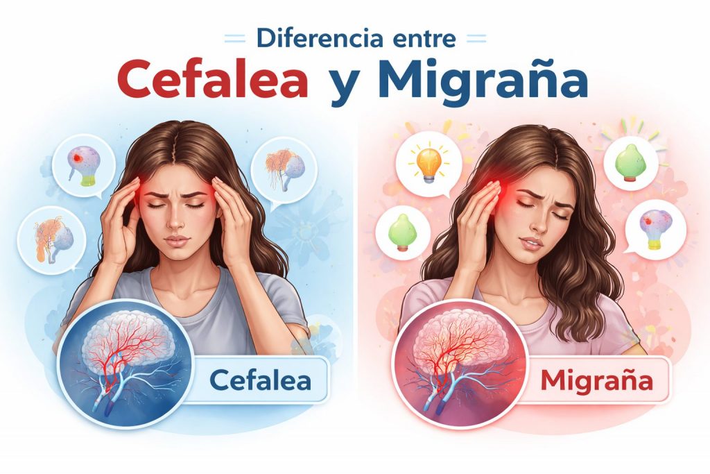 Cefalea vs Migraña
