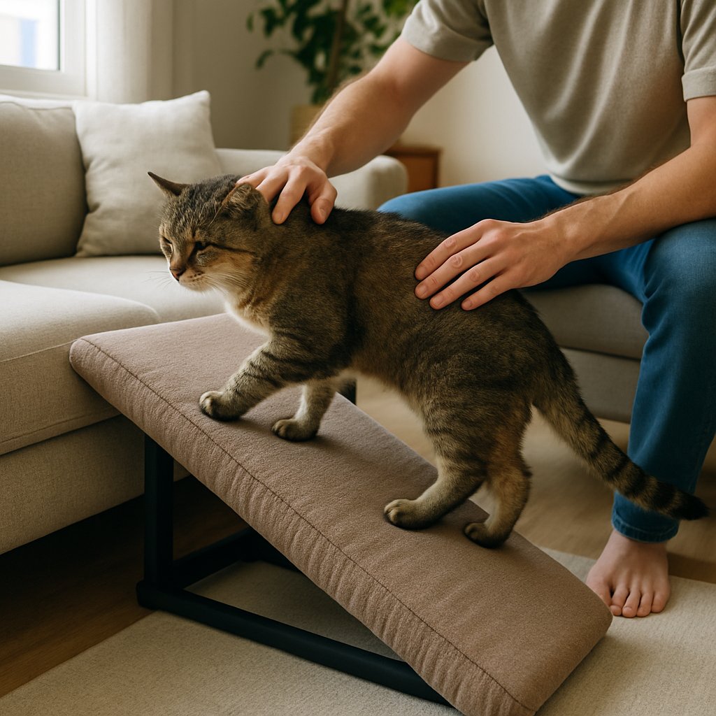 Adaptar el hogar para gatos con movilidad reducida: guía práctica para mantener su salud y bienestar